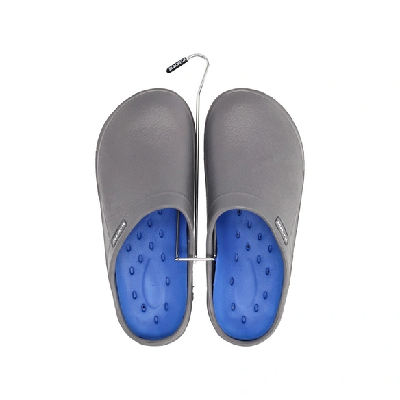 Clogs »Evasion«, Gr.36, grau/blau