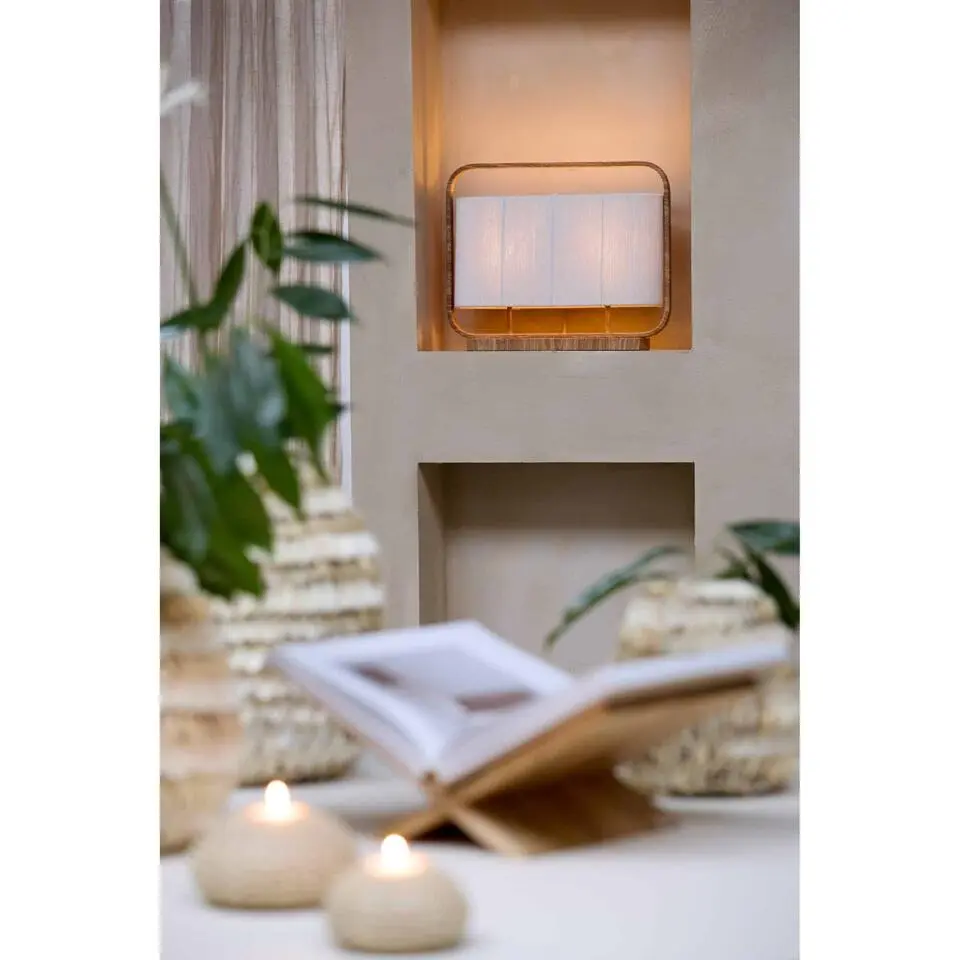 Tafellamp Lecce - Naturel - 45x15x37.5cm