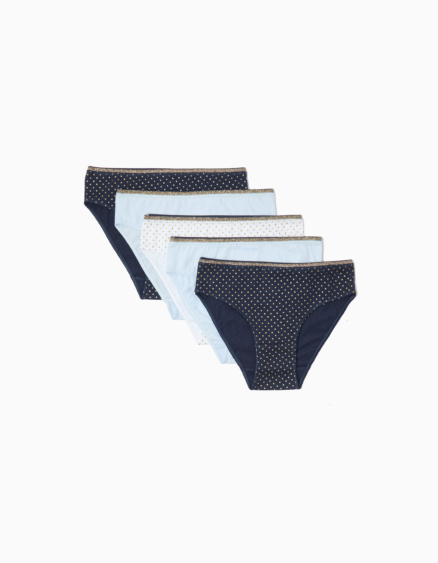 Pack 5 Cuecas, Menina, Multicor