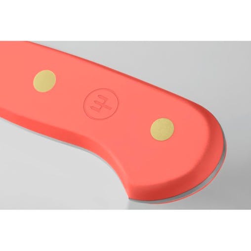 Wusthof Classic Santoku with Hollow Edge 17cm Knife | Coral Peach