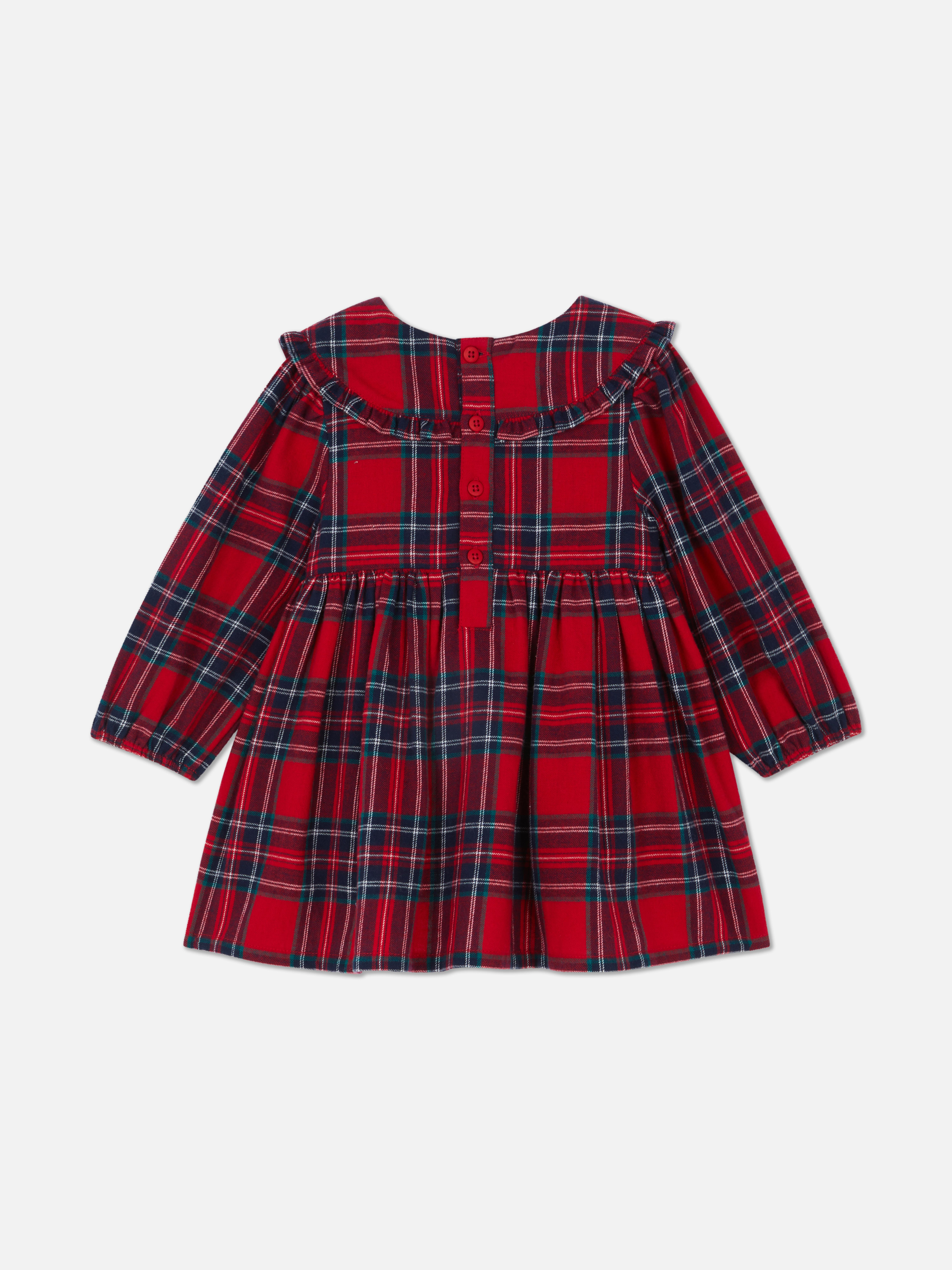 0-36mths | Check Collared Dress