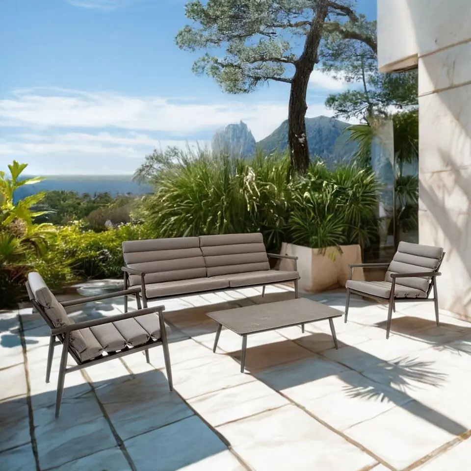 Les - Harper loungeset - matt antraciet