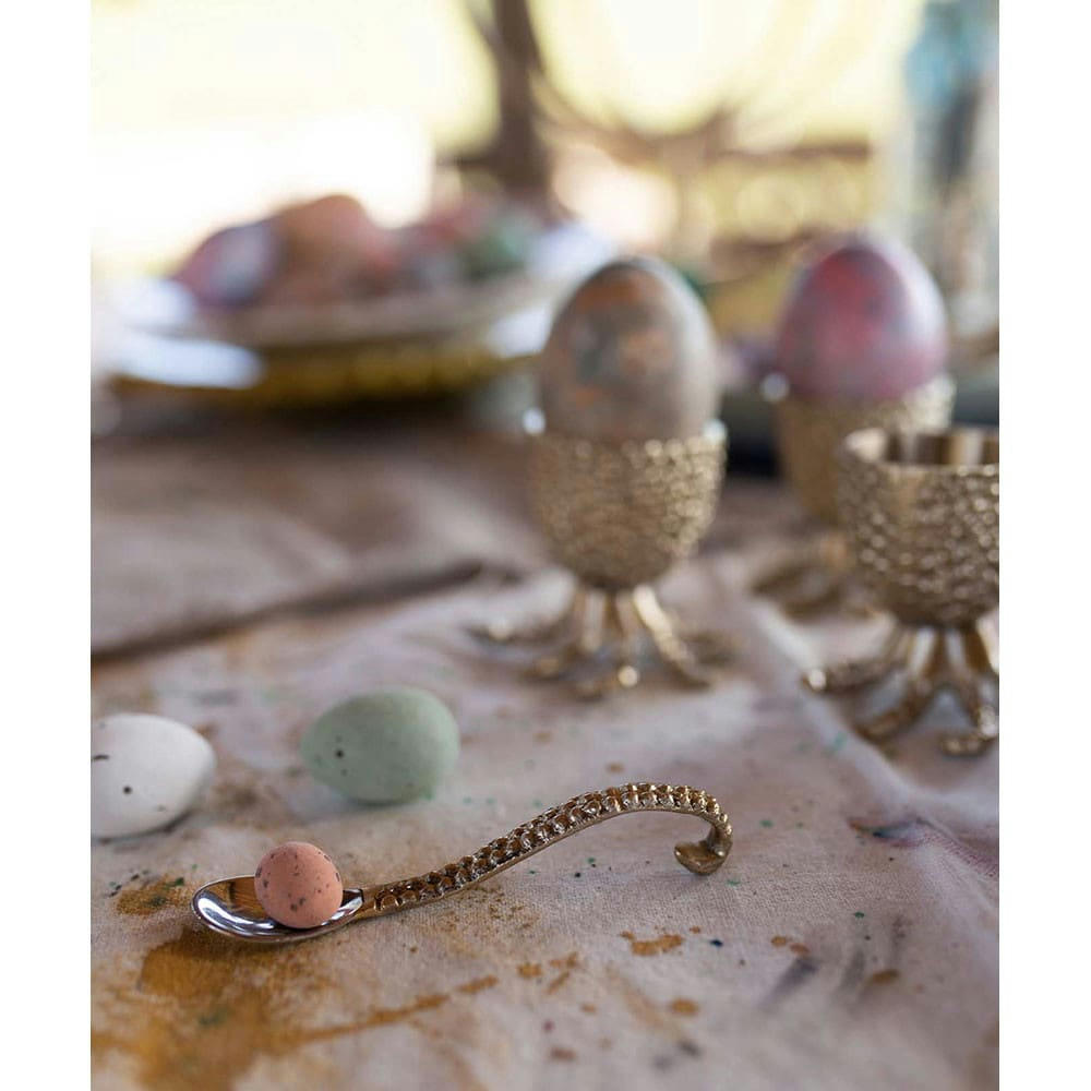 - Coquetier métal doré D6cm