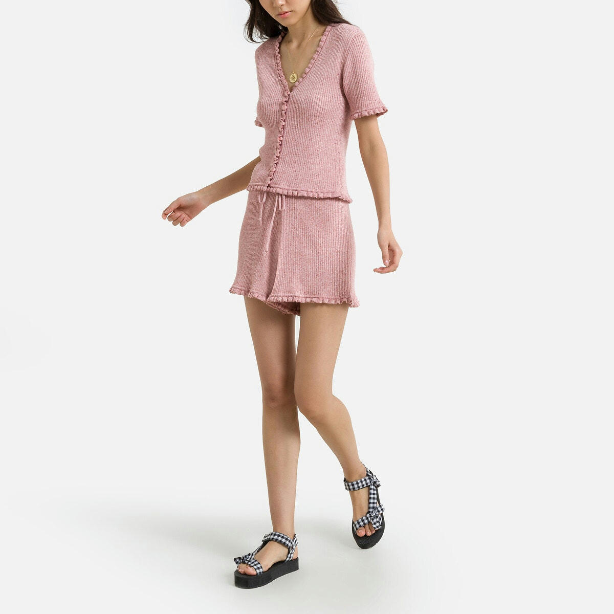 Pull court, manches courtes