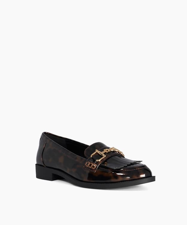 Galaktik Leopard - Leopard Snaffle Trim Loafer