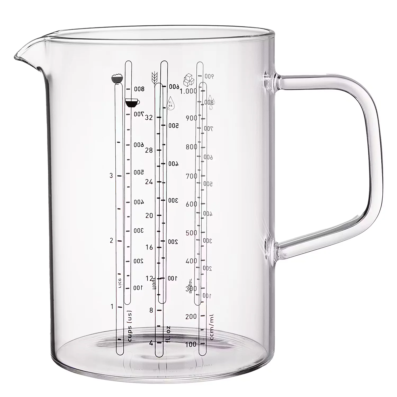 RECIPE Messbecher 4er-Set