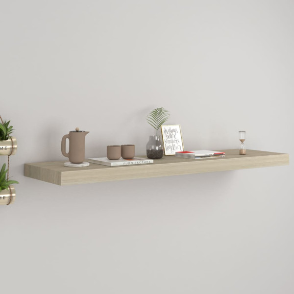 VidaXL Półka ścienna Brąz 90 x 23.5 x 3.8 cm MDF
