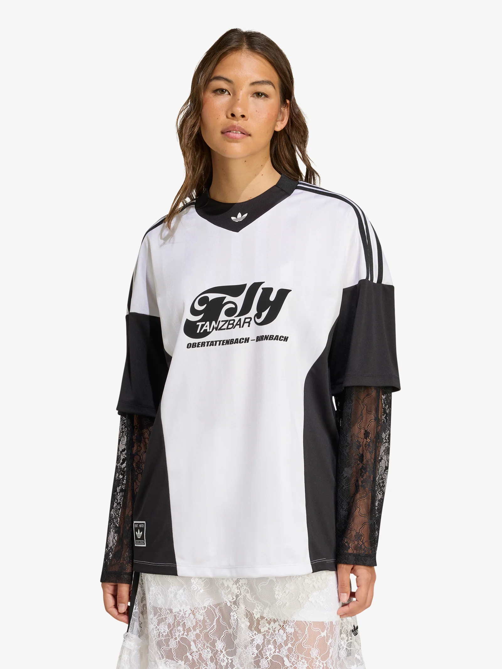 Soccer Summer Fem Lace Long Sleeve Jersey