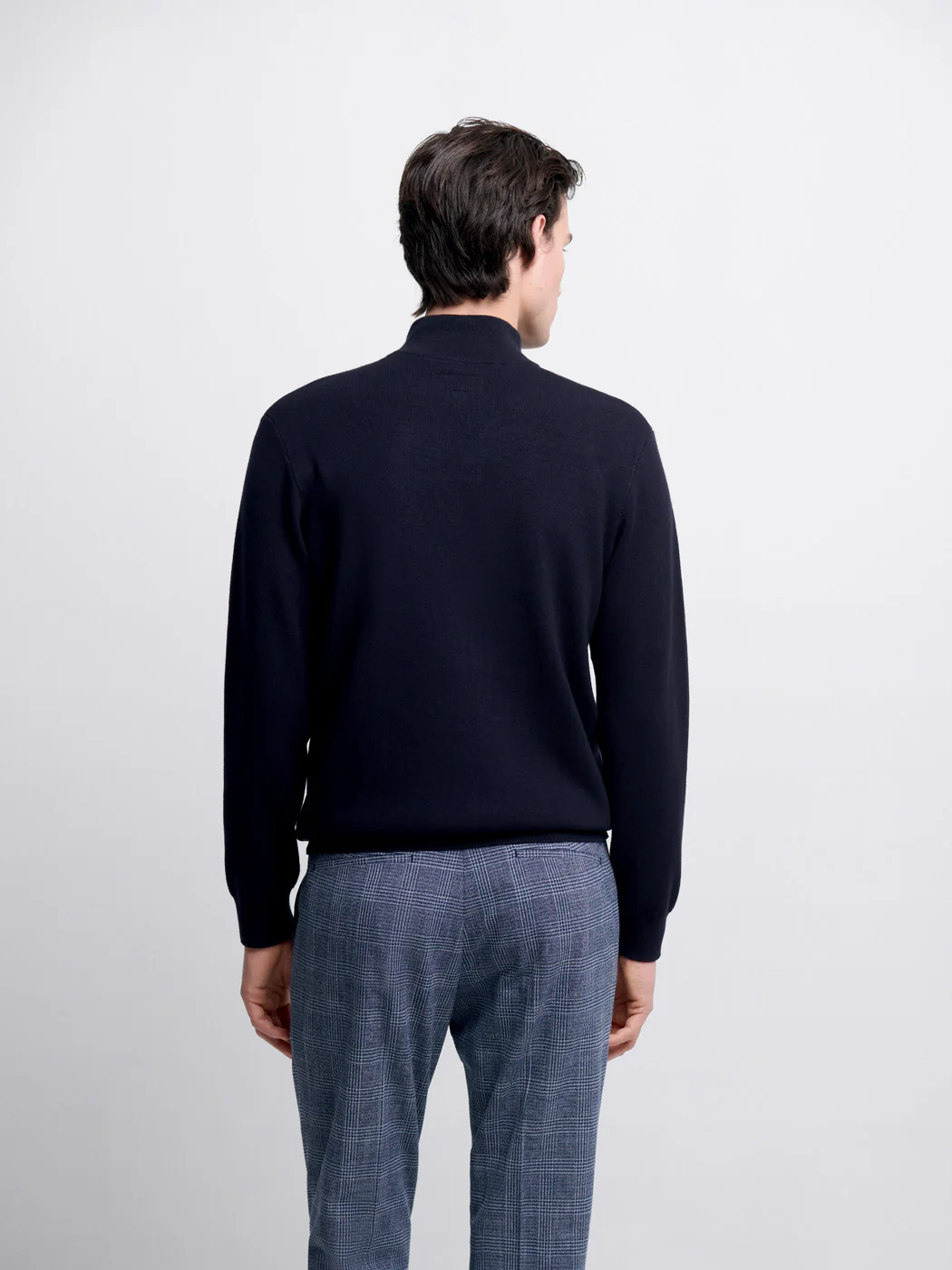 Pull col montant viscose certifiée