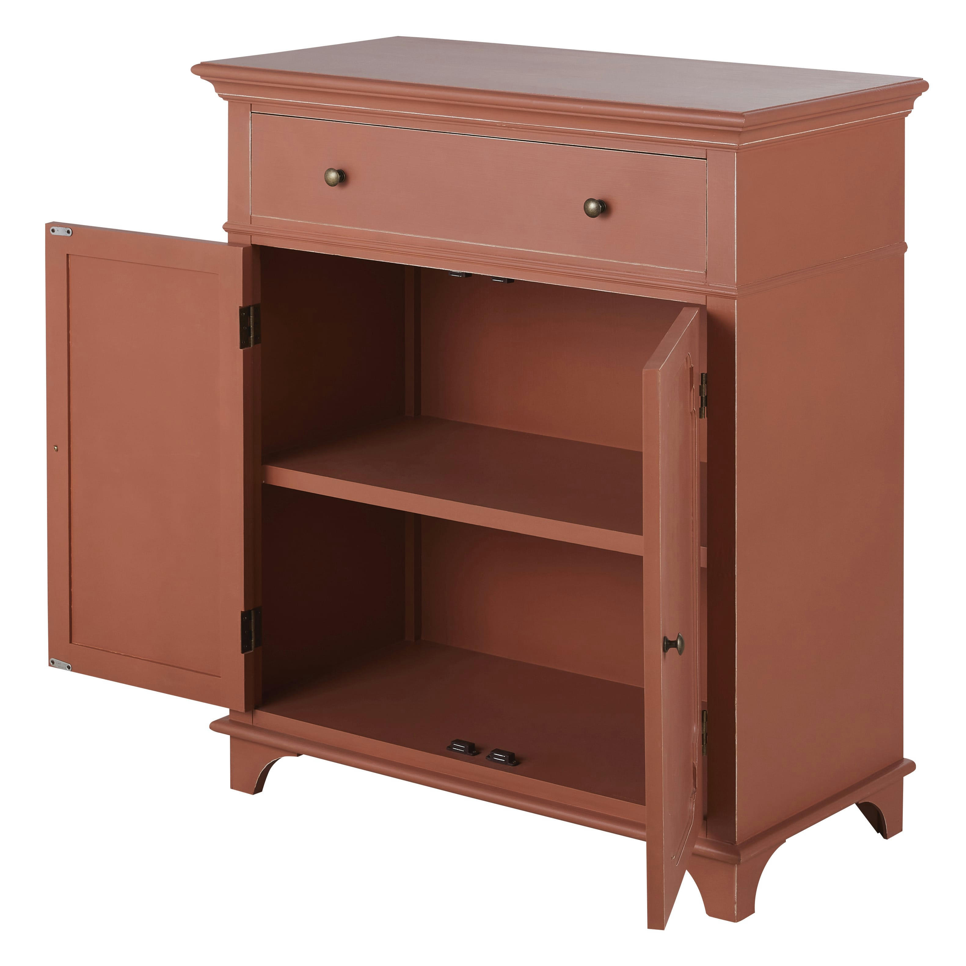 Selena - Buffet 2 portes terracotta