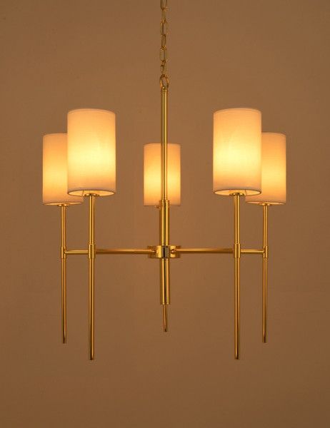 MOOSEE lampa wisząca IMPERIO 5 złota