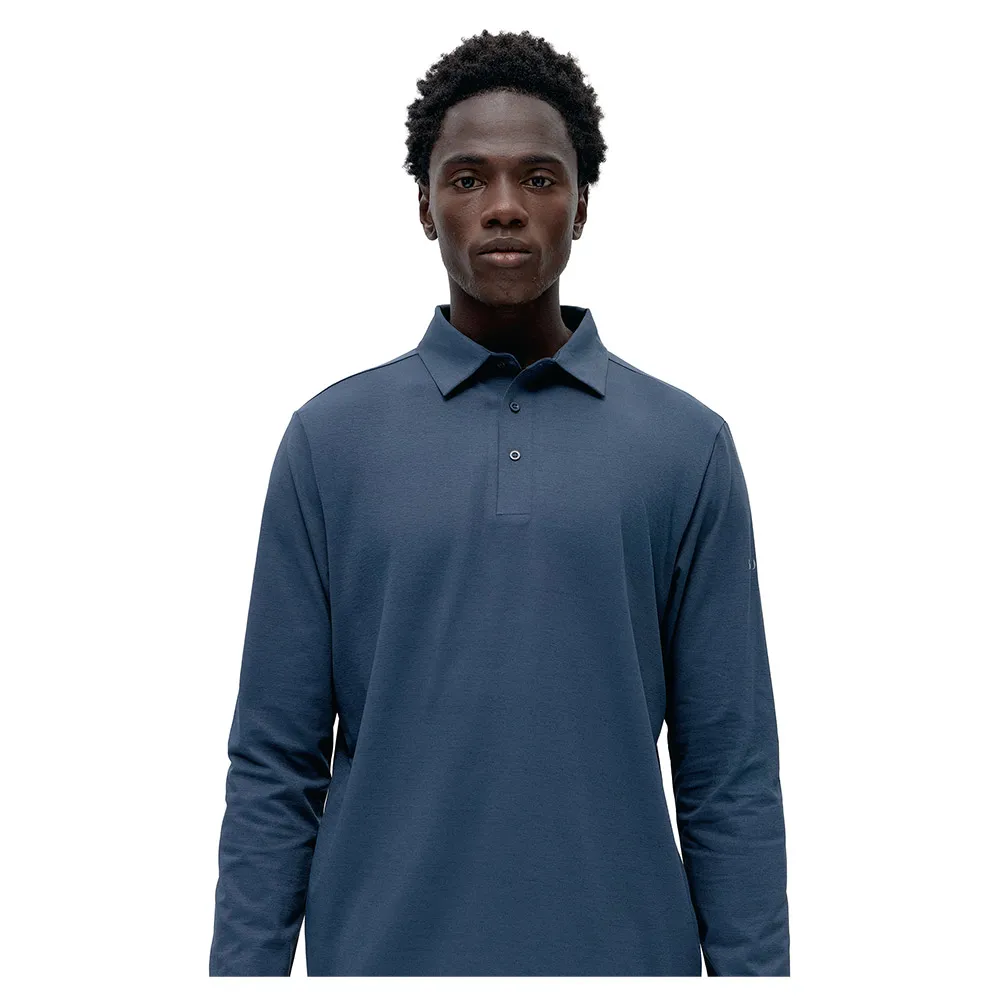 Born Living Yoga Maroni long sleeve polo