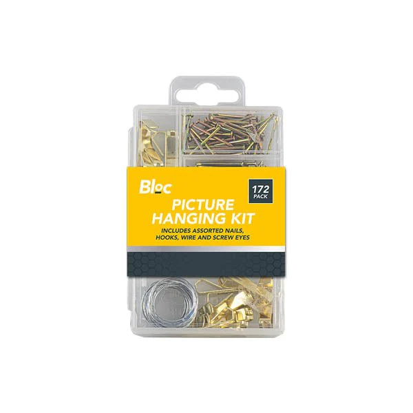 Bloc Picture Hanging Kit 172 Pack