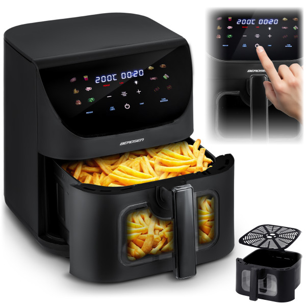 Frytkownica beztłuszczowa air fryer frytownica 8l Berdsen BD-6611700W