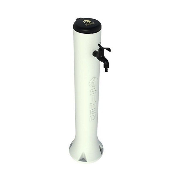 Fontaine Blanche En Hdpe Raccords Rapides Sined Fontaine Triton Blanche Hauteur 100 Cm