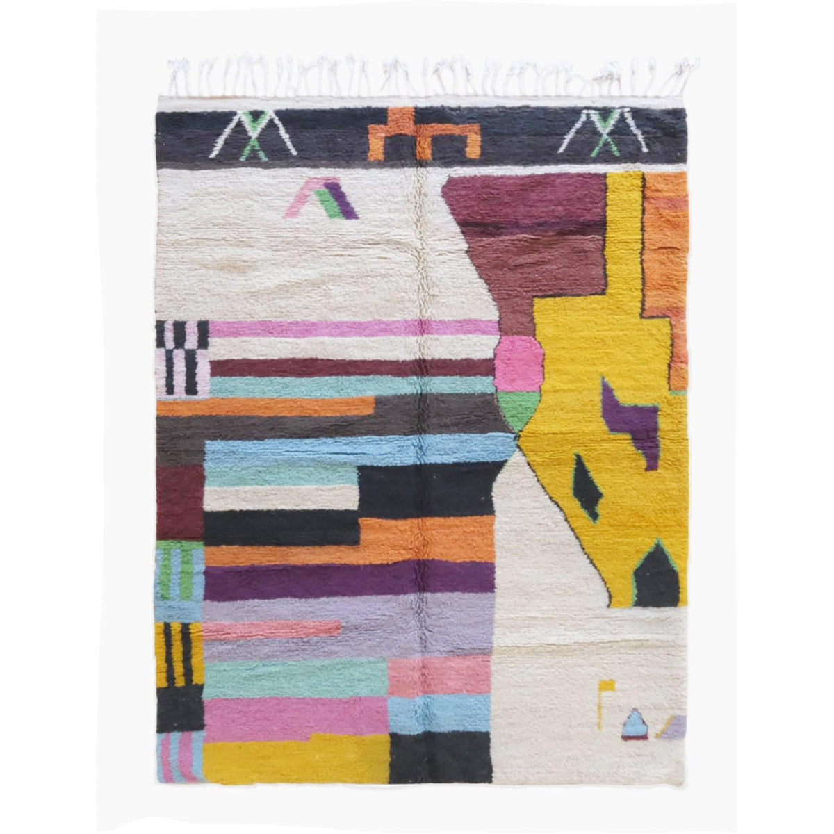 AFK Living vloerkleed Berber - handgemaakt - Wol - 120 cm x 170 cm