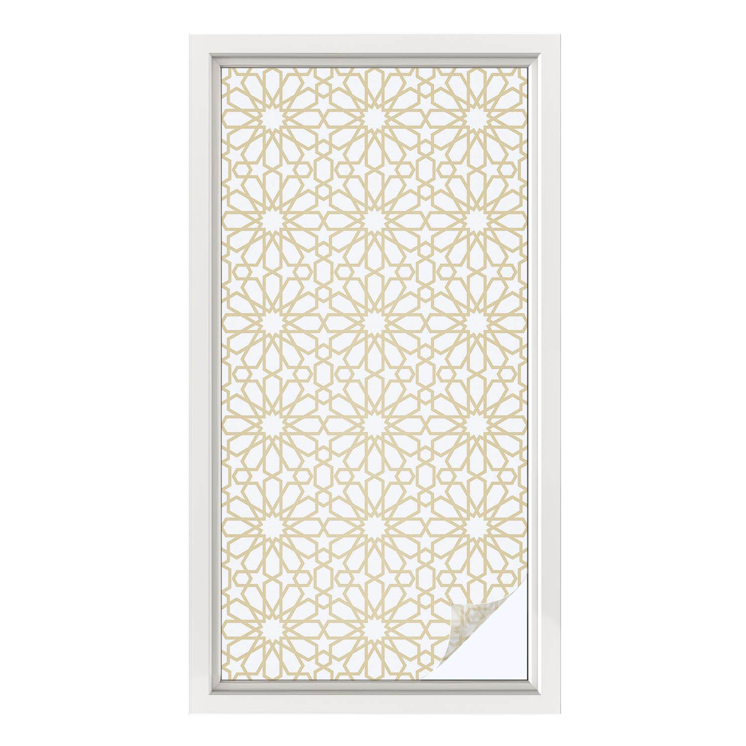 Folia okienna Geometryczne wzory ochrona prywatności 50x100 Wallfluent