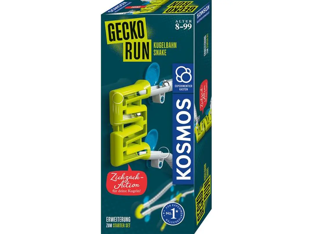 Kugelbahn 13-teilig Gecko Run