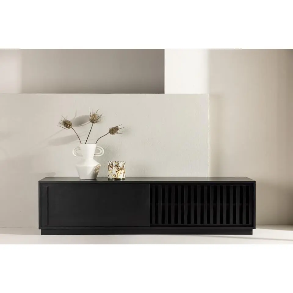 Svea - Zimo TV-meubel - 180 cm - zwart