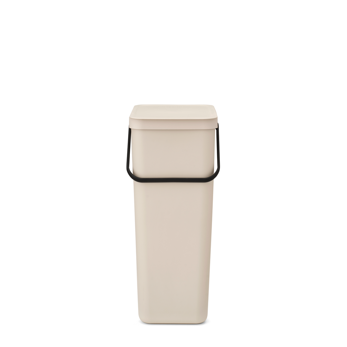 Brabantia Sort & Go afvalemmer, 40 liter - Soft Beige