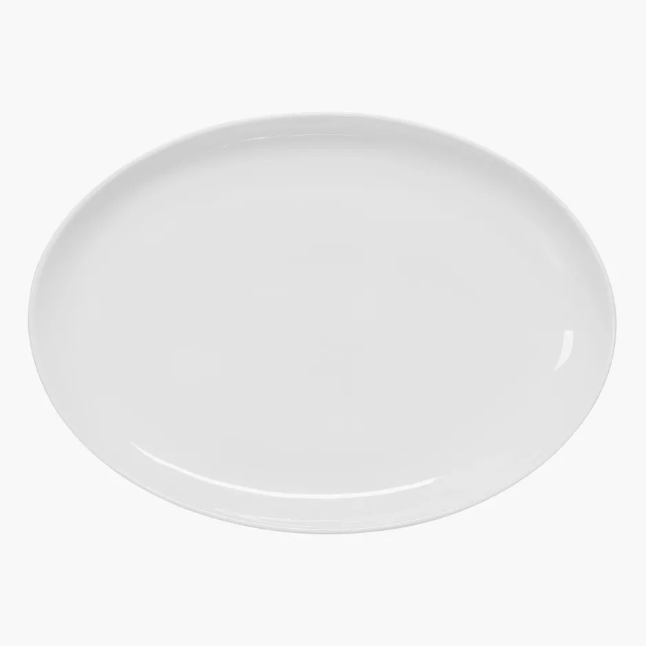 Półmisek owalny DUKA FELICIA biały porcelana
