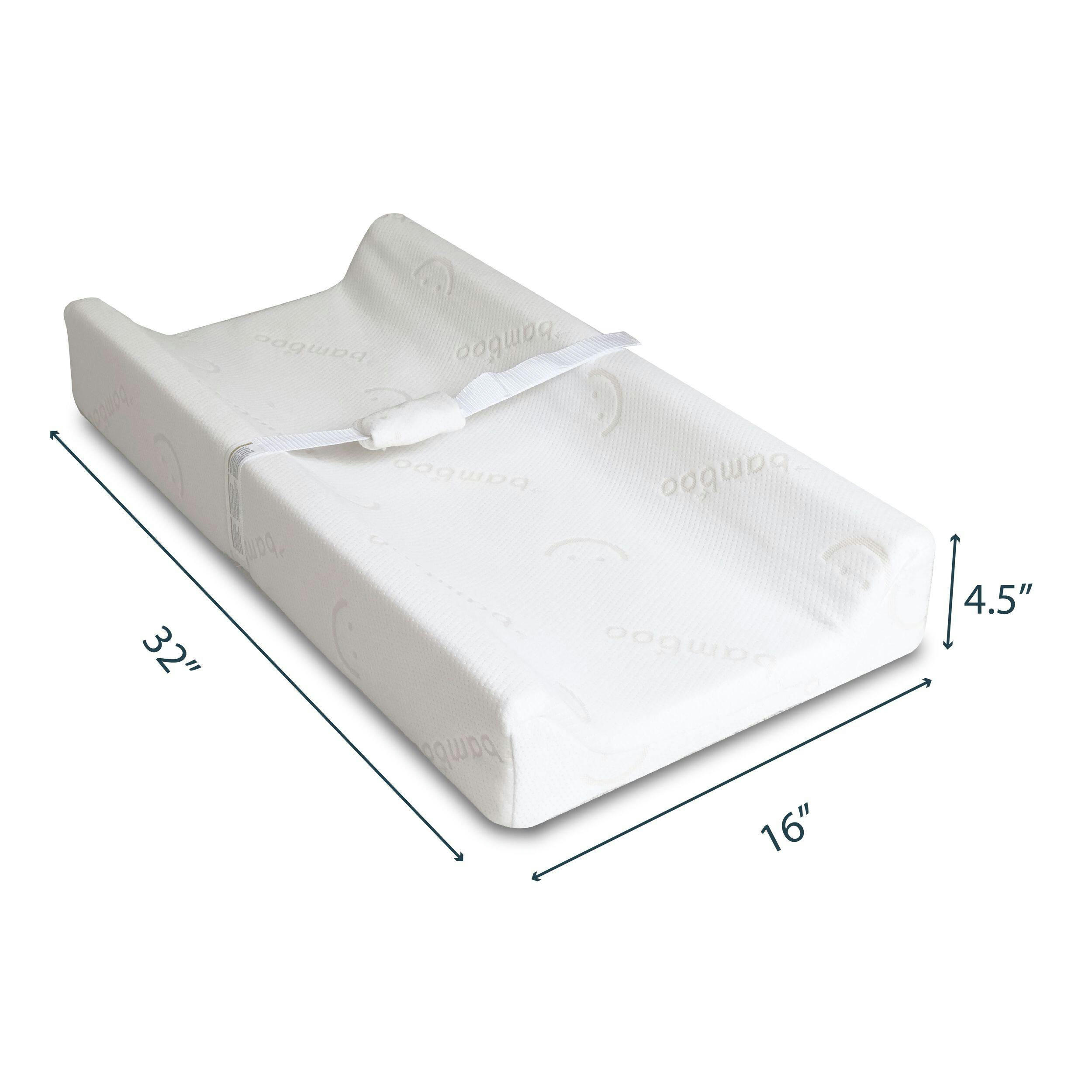 babyworks™ Memory Foam Contoured Change Pad with Storage Pocket