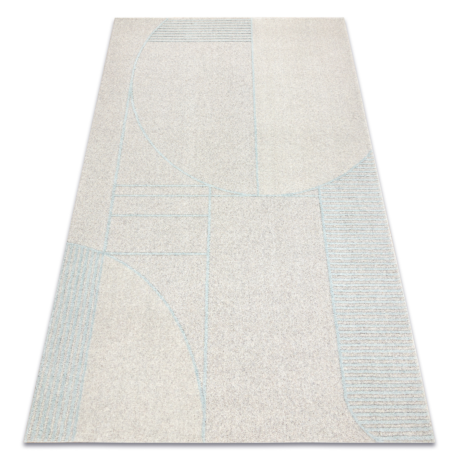 Dywan FLUX 461.14.AE120 wełniany OSTA - Geometryczny, 160x230 cm