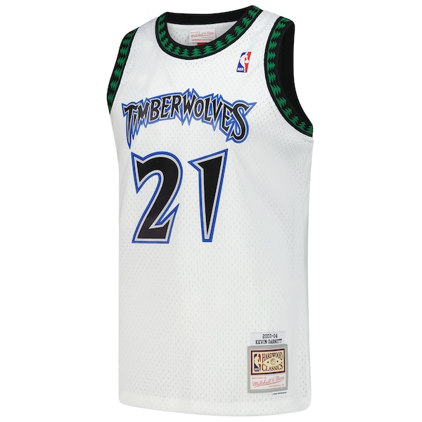 Kevin Garnett Minnesota Timberwolves  Hardwood Classics Swingman Jersey - White