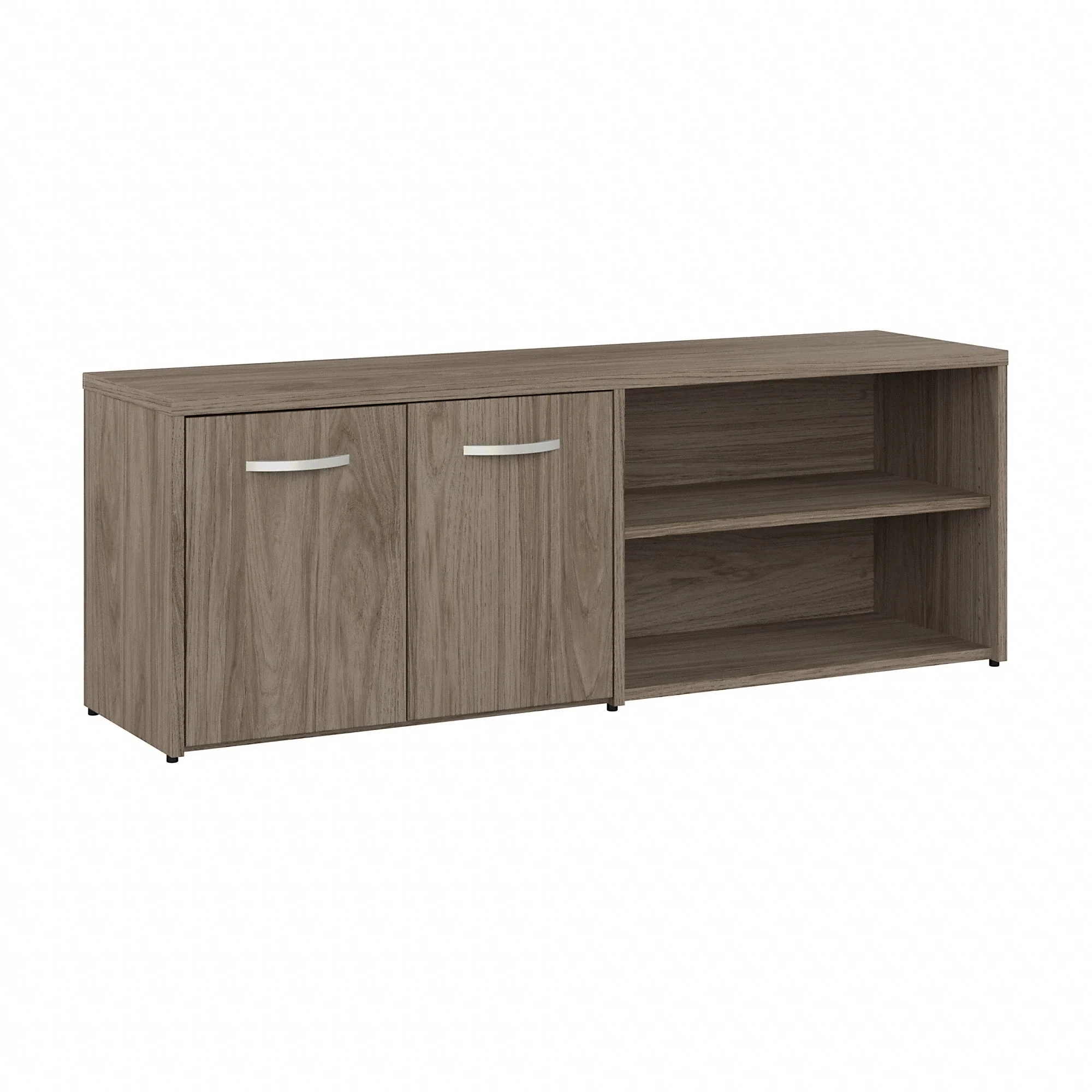 Studio C Low Storage Cabinet with Doors by Bush Business Furniture