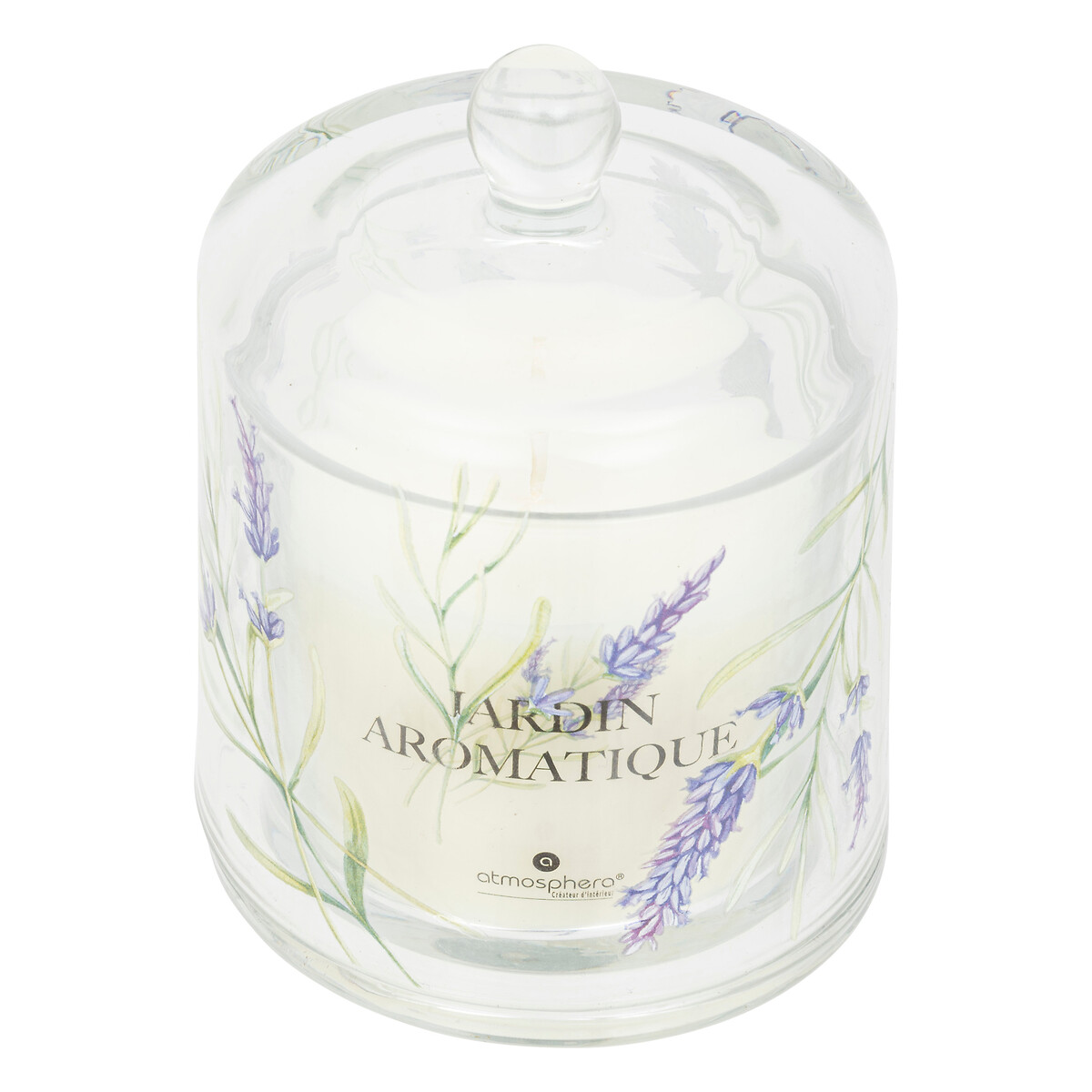 "Oudy" bell scented candle Aromatic garden, 240g
