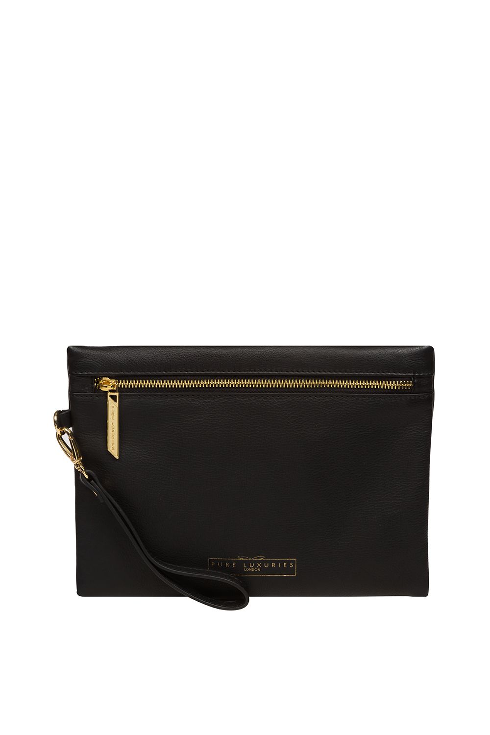 Pure Luxuries London Chalfont' Leather Clutch Bag
