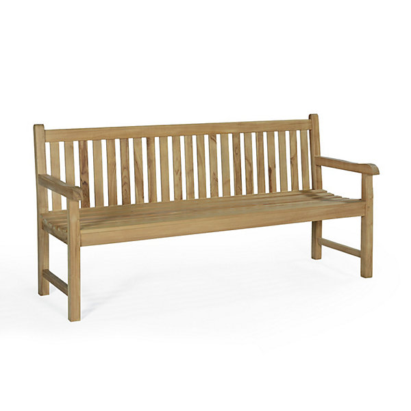Banc en teck massif Londres 180 cm