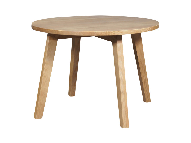 Stolik kawowy okrągły 80 cm Loft II, kolor dębowy