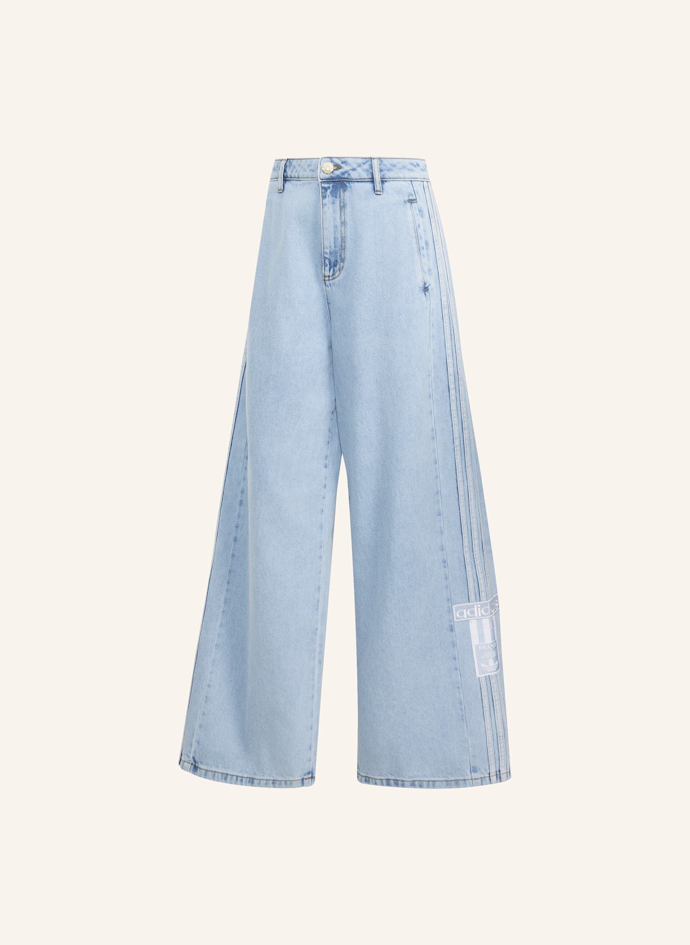 adidas Originals ADIBREAK JEANS, WEITES BEIN, MITTELHOHER BUND