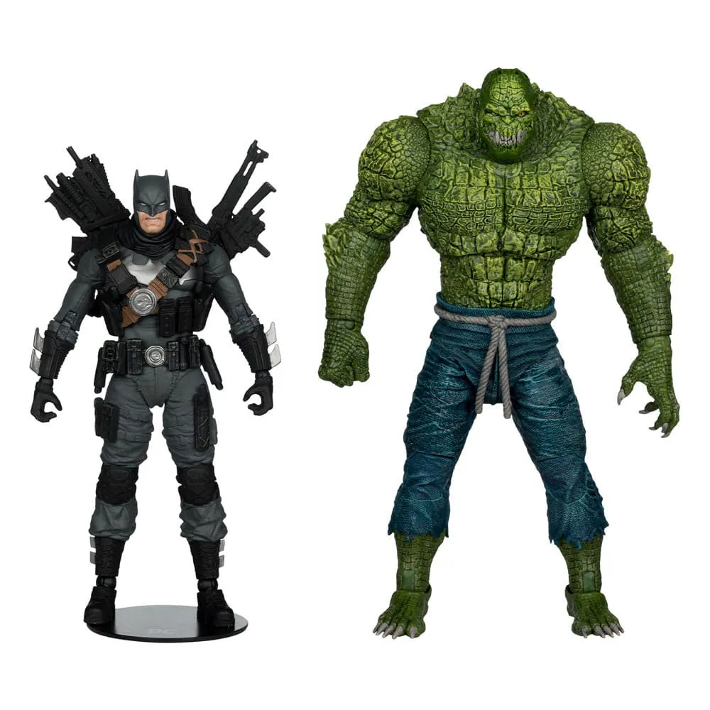 Mcfarlane Toys Dc Multiverse Mcfarlane Collector Edition 2 Pack Batman Vs Killer Croc 18 cm figure
