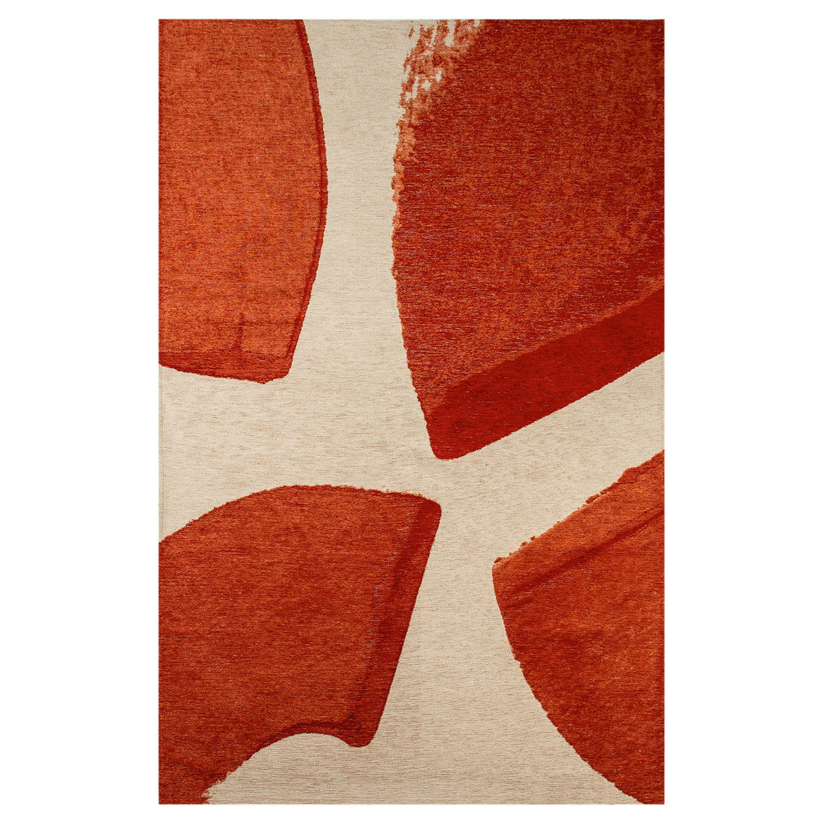 Lola&Moi vloerkleed Bauxite - rood - 200x280cm