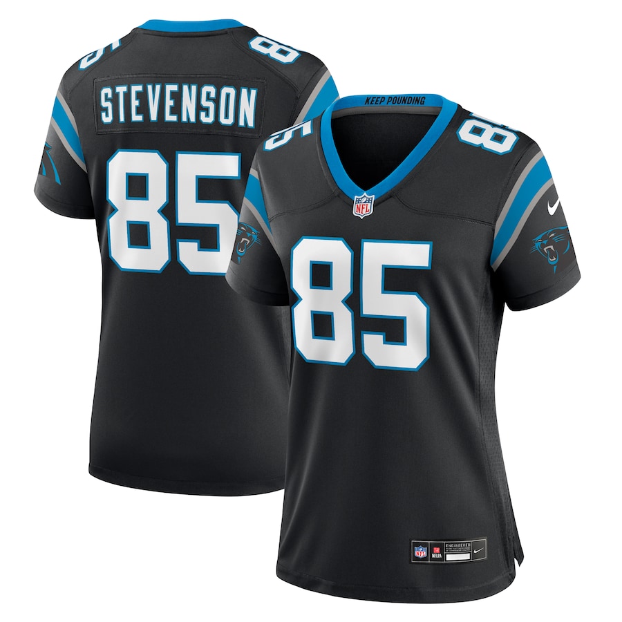 Marquez Stevenson Carolina Panthers Nike Women's Team Game Jersey -  Black