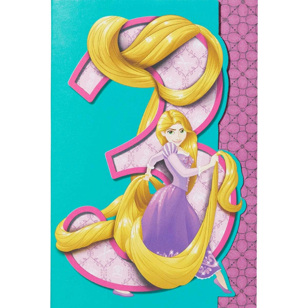 - Carte Anniversaire 3 Ans Raiponce