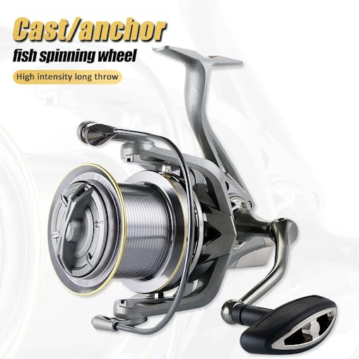 NNEOBA Spinning Fishing Reel 25KG Max Drag 10000 Series Silver