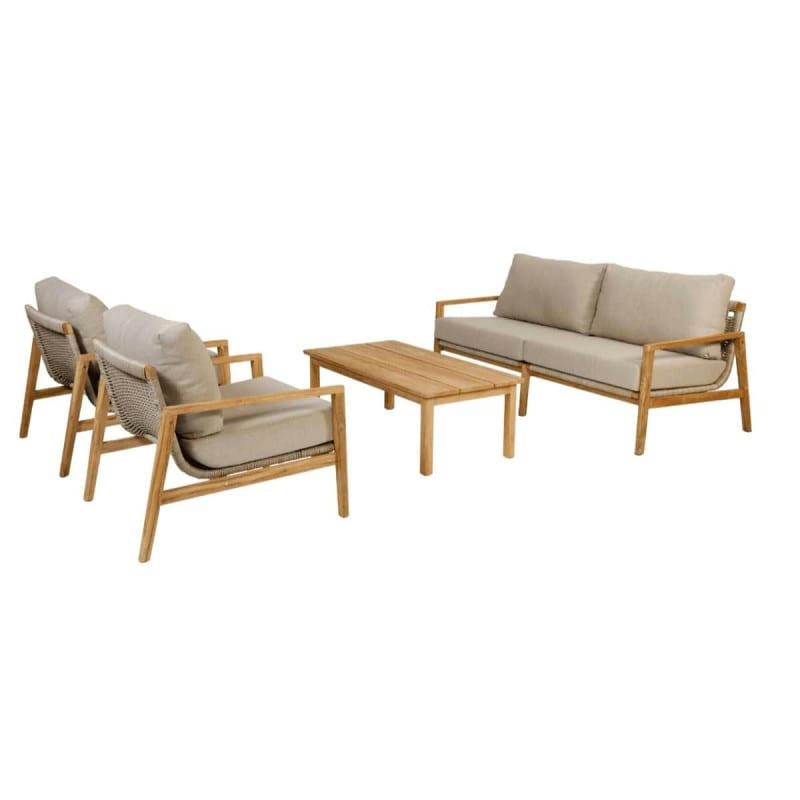 FLORIDA - Salon de jardin 4 places en teck