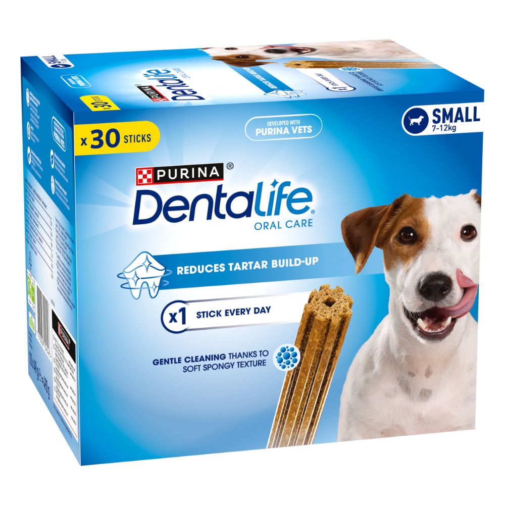 PURINA Dentalife Daily Dental Care Snacks for Small Breed Dogs (7-12kg)