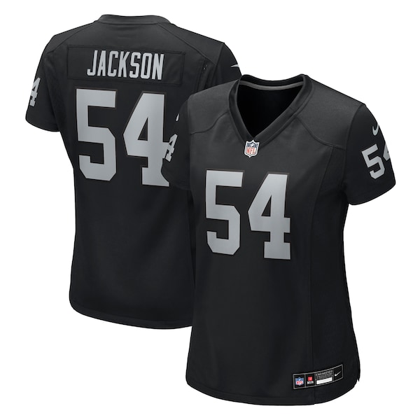 Brennan Jackson Las Vegas Raiders Nike Women's Team Game Jersey -  Black