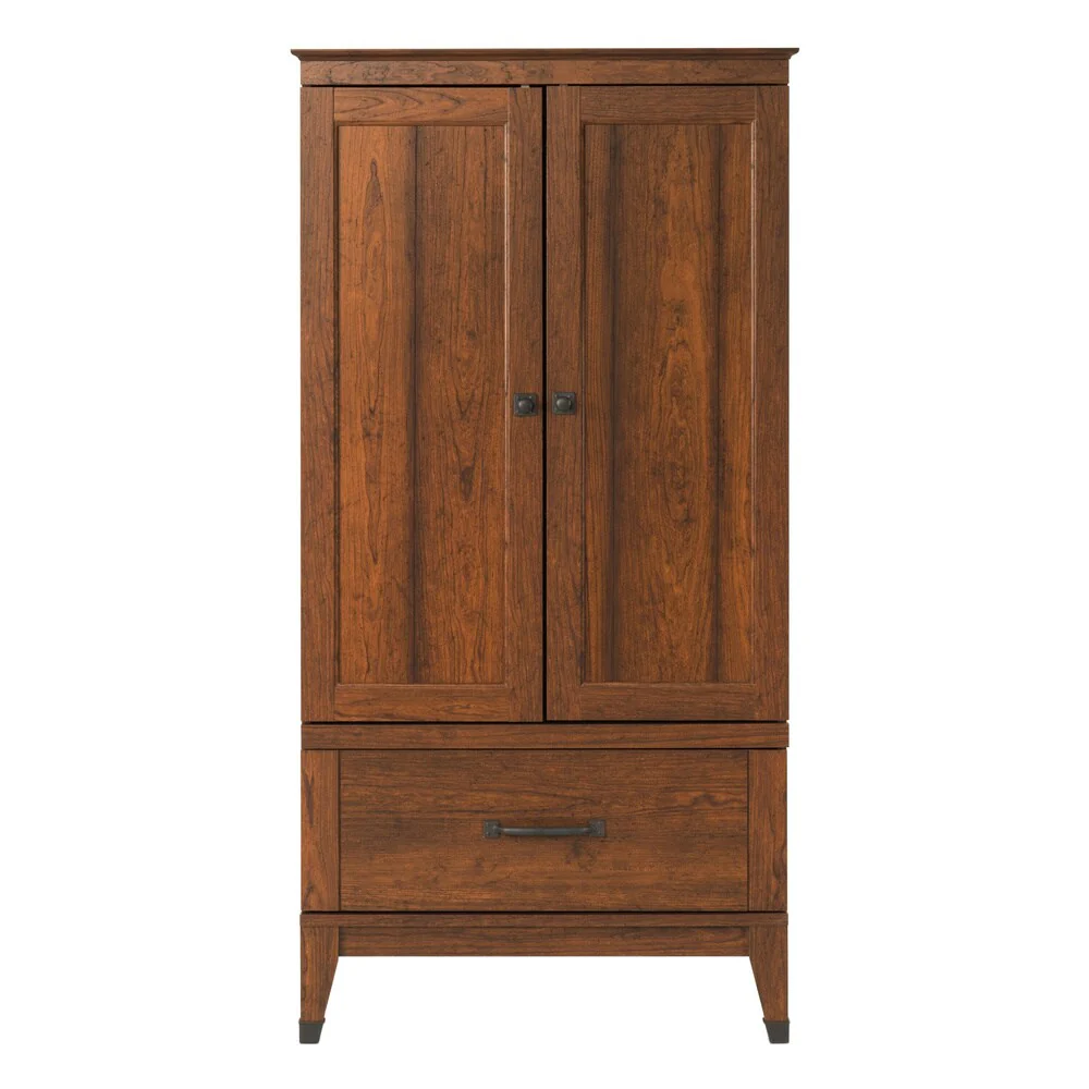 Child Craft Rustic Armoire, Coach Cherry