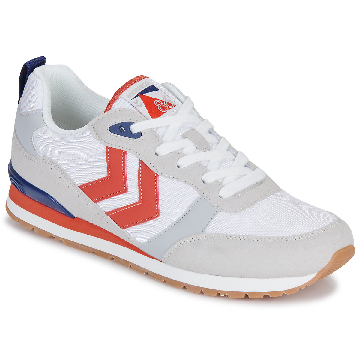 hummel - MONACO 86 NS - White / Red / Blue