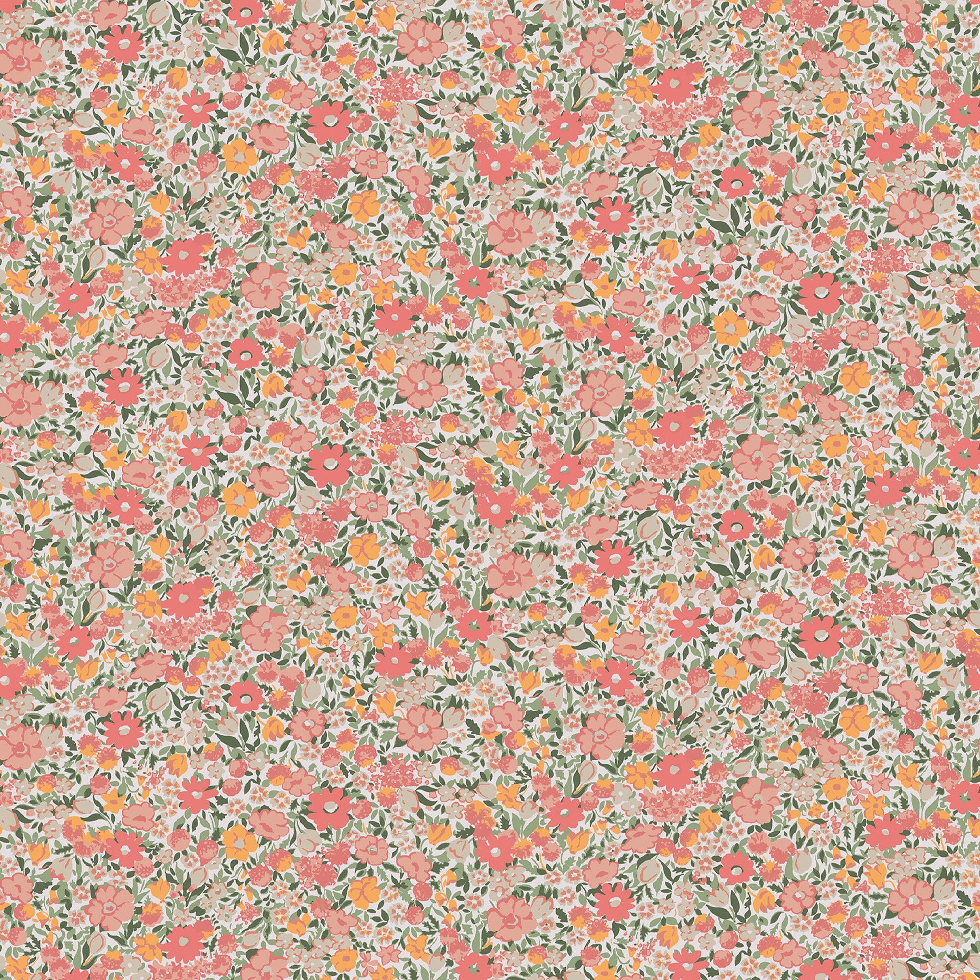 Laura Ashley Vliesbehang - Loveston Coral 10mx52cm