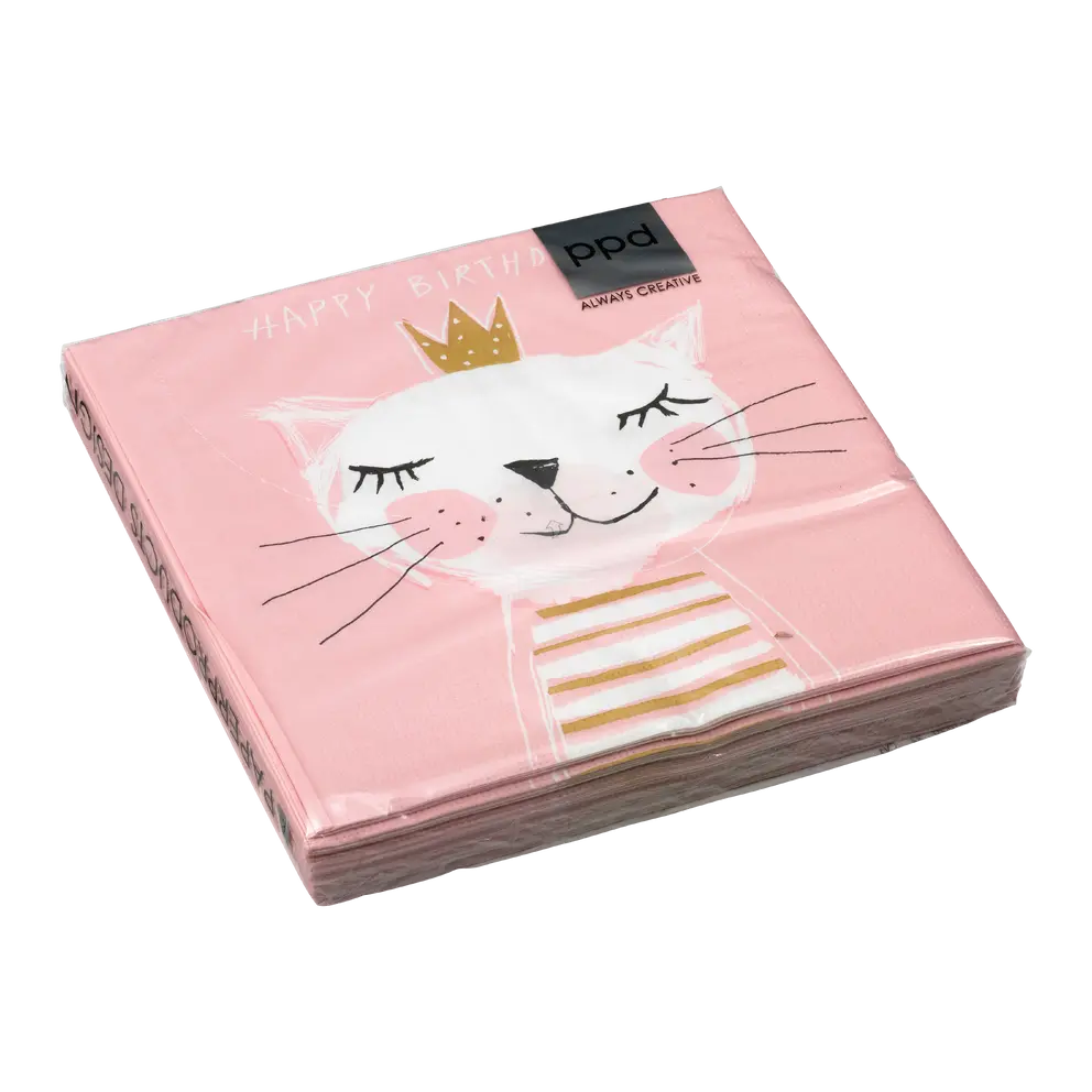 Papierserviette Happy Birthday