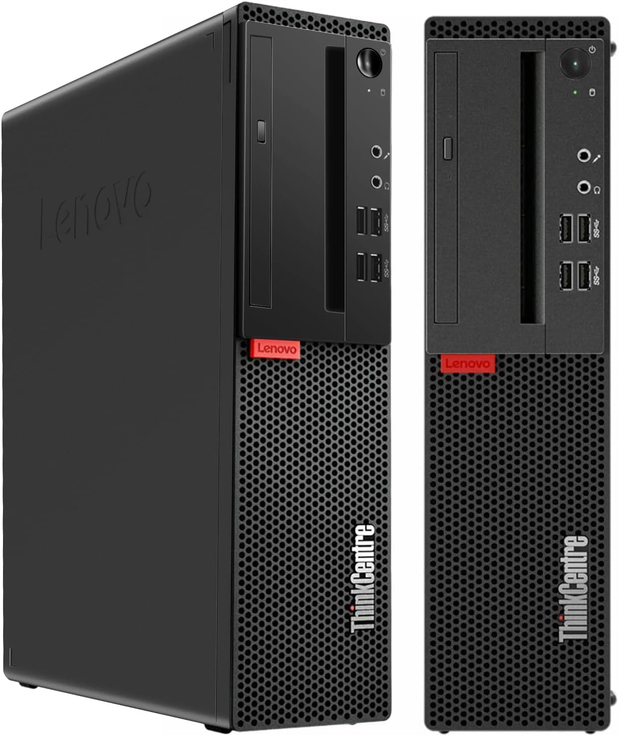 Lenovo ThinkCentre M710S SFF Desktop Computer PC, 6th Gen Core 3.70GHz, 8GB RAM, 256GB SSD, VGA, Keyboard and Mouse, WiFi, BT, Windows 11 Pro (Renewed)