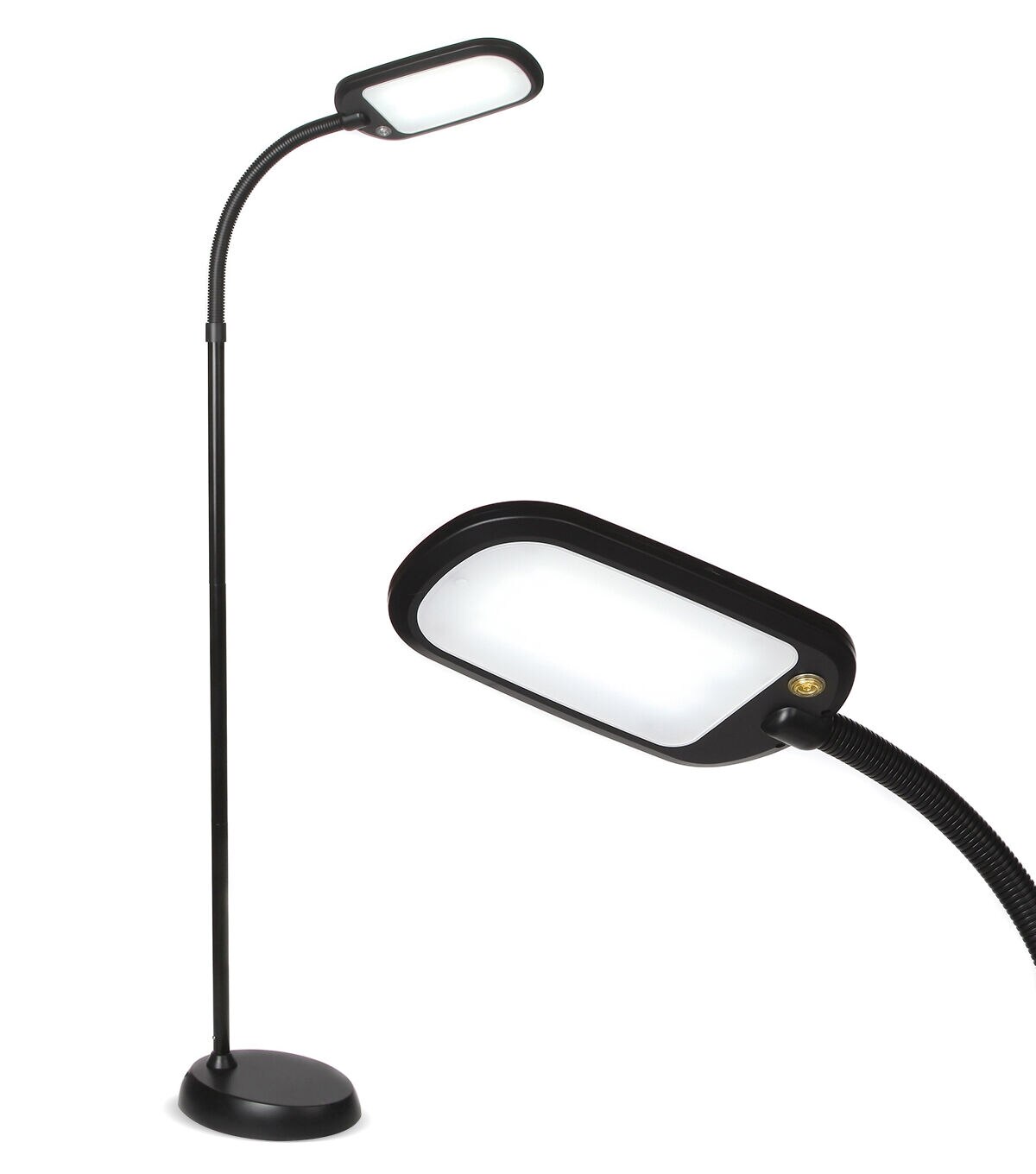 Brightech Litespan Slim LED Floor Lamp - Black