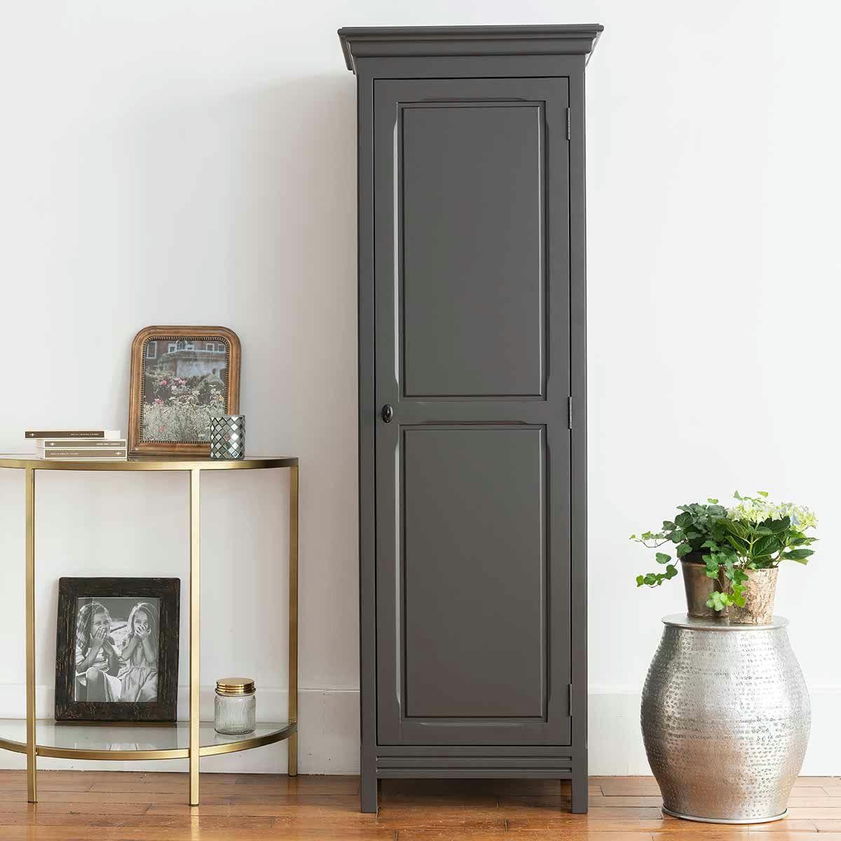 LÉANDRE - Armoire bonnetière 1 porte en pin