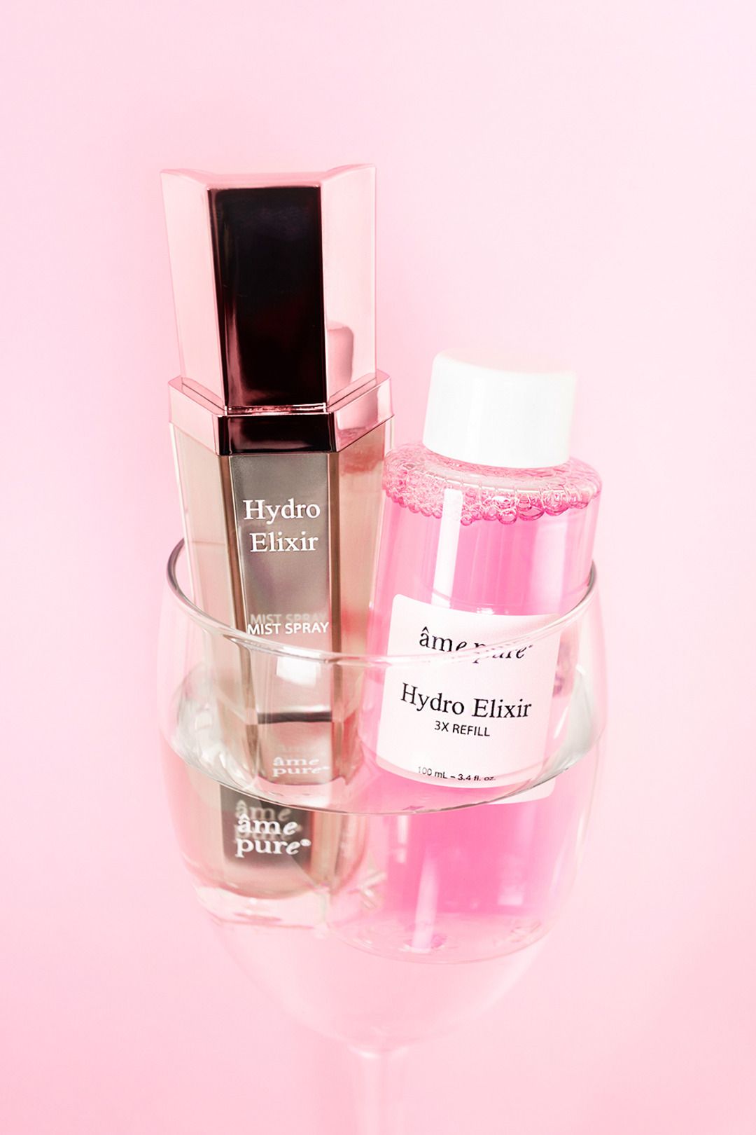 âme pure HYDRO ELIXIR FACE MIST - Hydrating Spray With Hyaluronic Acid